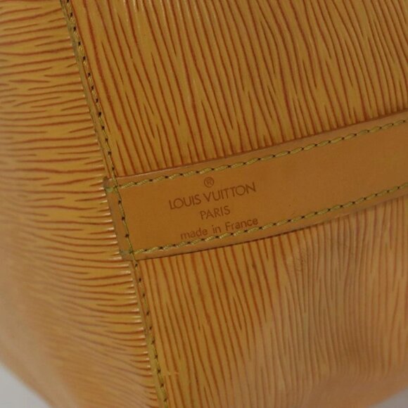 LOUIS VUITTON Epi Petit Noe Shoulder Bag Yellow - Picture 8 of 15